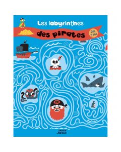 Les jeux pour enfants Les labyrinthes des pirates 7 / 10 ans Vagnon